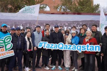 Қоқыс жинаудың бұл түріне де көз үйреніп келеді