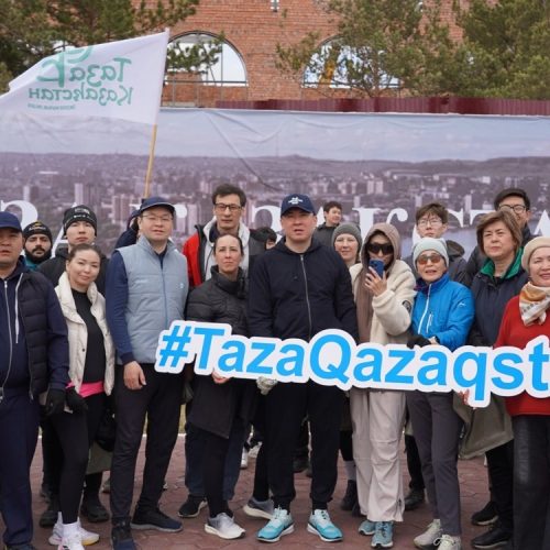 Қоқыс жинаудың бұл түріне де көз үйреніп келеді