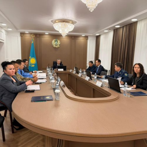 Қоғамдық қауіпсіздік мәселелері Үйлестіру кеңесінде қаралды