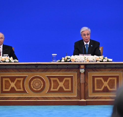 Қазақстан мен Ресей президенттері БАҚ өкілдеріне арналған брифинг өткізді