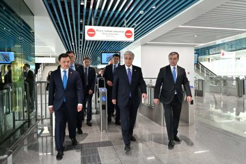 Елордада LRT жүйесі іске қосылды