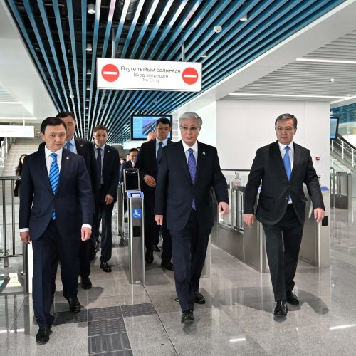 Елордада LRT жүйесі іске қосылды