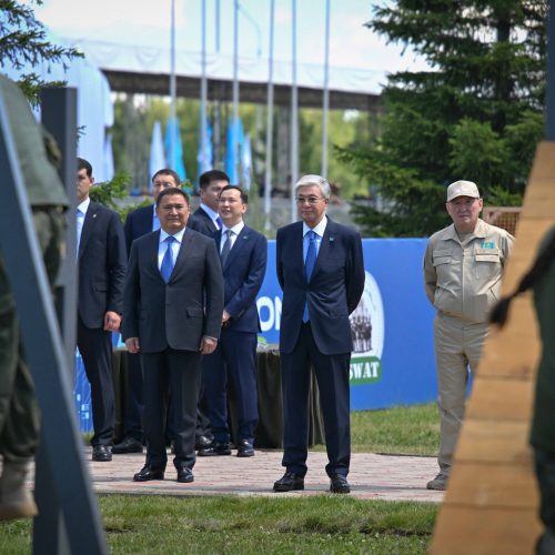 Қасым-Жомарт Тоқаев Шоқан Уәлиханов атындағы әскери колледжге барды