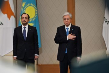 Қазақстан және Кипр президенттері шағын құрамда келіссөз жүргізді