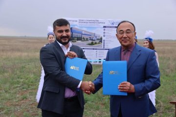 Өндіріс кешенінің құрылысы қолға алынуда