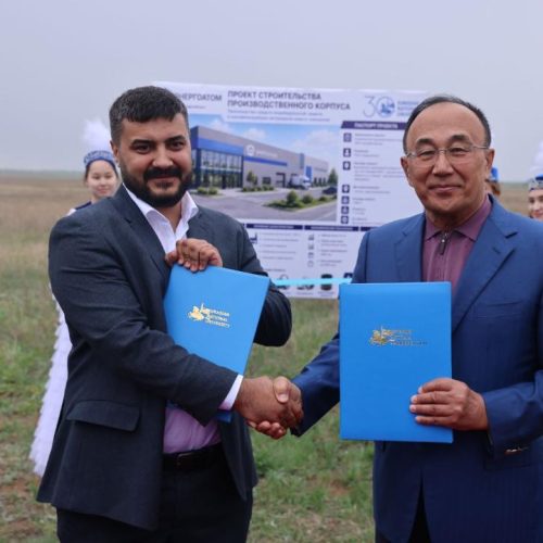 Өндіріс кешенінің құрылысы қолға алынуда