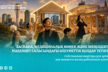 Баспана, медициналық көмек және жеңілдіктер: мәдениет саласындағы әлеуметтік қолдау тетіктері