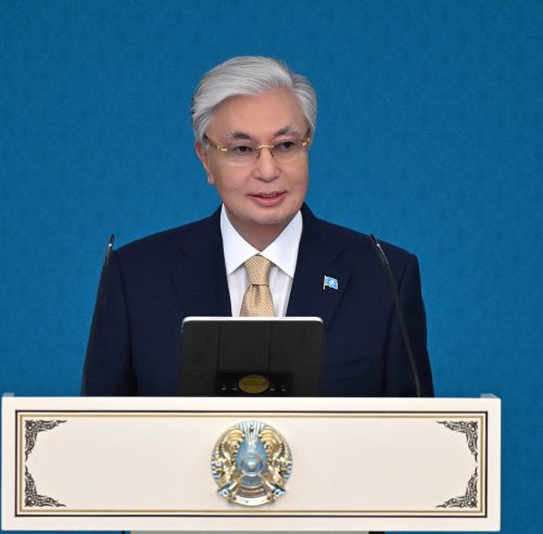Мемлекет басшысының медицина саласы қызметкерлерін марапаттау рәсімінде сөйлеген сөзі