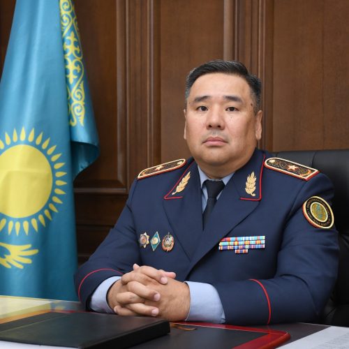 Ақмола облыстық полиция департаментінің бастығы, полиция генерал-майоры Нұрсұлтан Маратұлы МҰҚАШЕВ: «Қоғамдық тәртіпті сақтап, қылмыстың алдын алу және онымен күресу – бірден-бір міндетіміз»