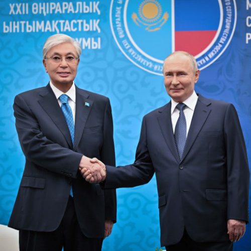 Мемлекет басшысы Қасым-Жомарт Тоқаев Ресей Президенті Владимир Путинмен кездесті