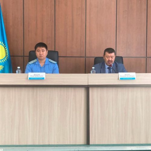 Биржан сал ауданында сайлауға дайындық мәселелері қаралды