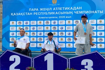 Иван Строкуленко – паралимпиадалық жеңіл атлетикадан Ел чемпионы