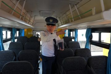 Мектепке қауіпсіз жол: Ақмола мектептерінің жанында 2,4 мыңға жуық жол белгілері орнатылды