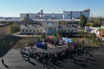 Атбасарда қайта жаңғырту жұмыстарынан кейін теміржол вокзалы ашылды