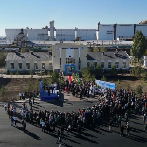 Атбасарда қайта жаңғырту жұмыстарынан кейін теміржол вокзалы ашылды