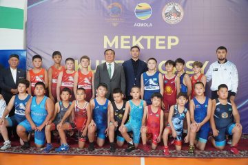 Жоба арқасында балалар үшін жаңа күрес залы ашылды