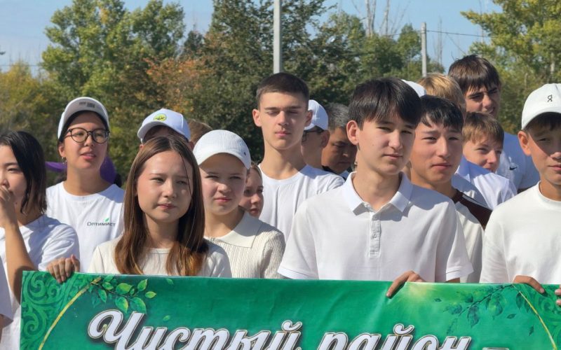 Шортандыда «Таза мекен – таза сана» экологиялық акциясы өтті