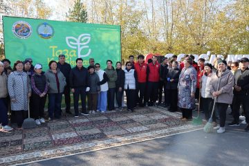 Қорғалжын ауданында «Таза өлке – жарқын болашақ!» акциясы өтті